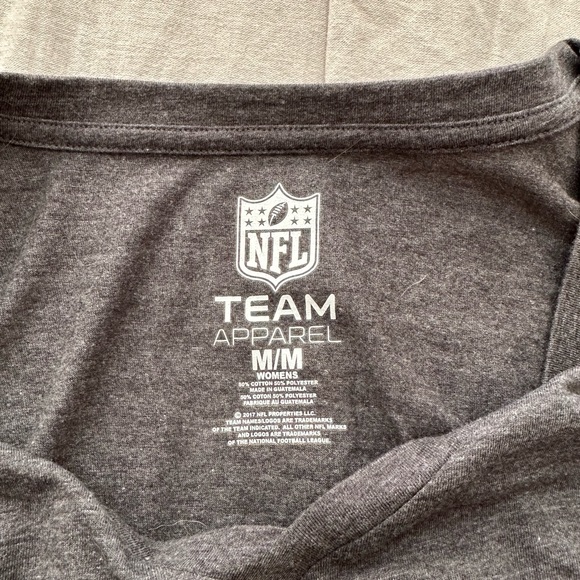 grey women’s steelers t-shirt - Picture 3 of 3